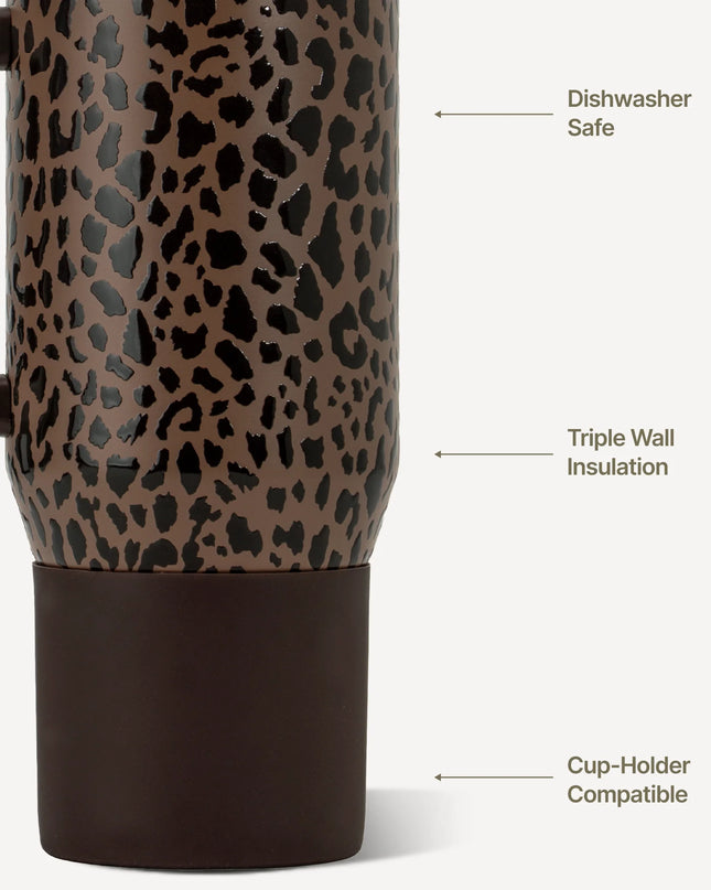 Brown Leopard | 20oz Traveler