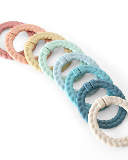 Bitzy Bespoke Itzy Rings™ Linking Ring Set: Rainbow