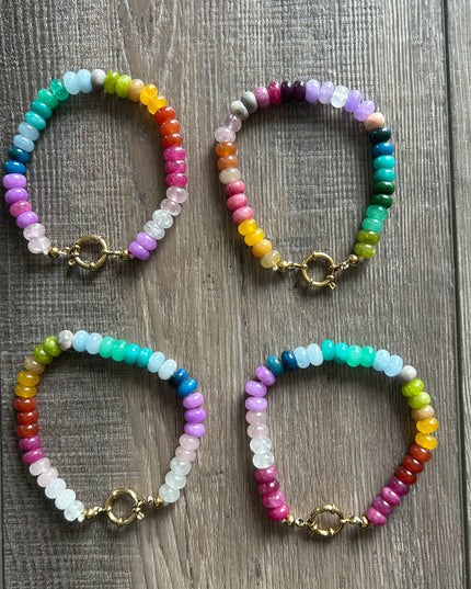 Natural Stone Multi Color Bracelet: A