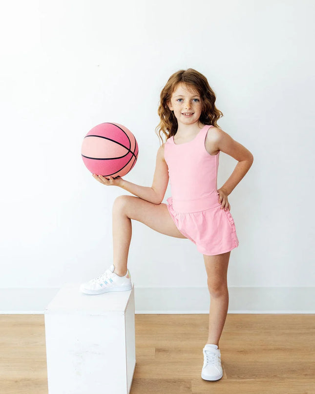 Preppy Pink Active Romper