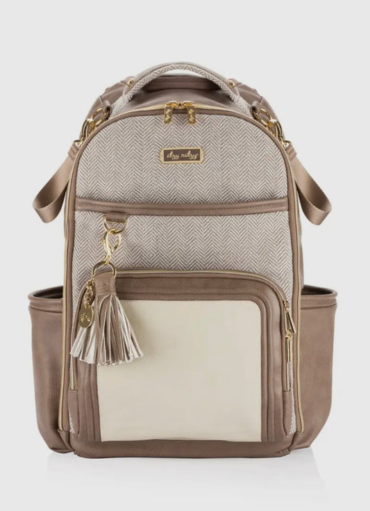 Vanilla Latte Boss Plus Diaper Backpack