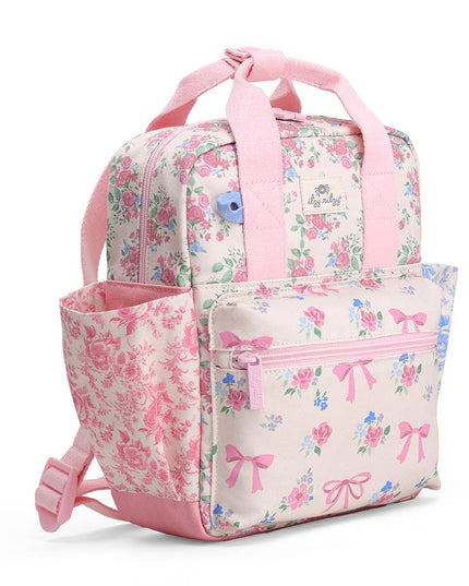 Itzy Bitzy Backpack: Ribbons + Roses