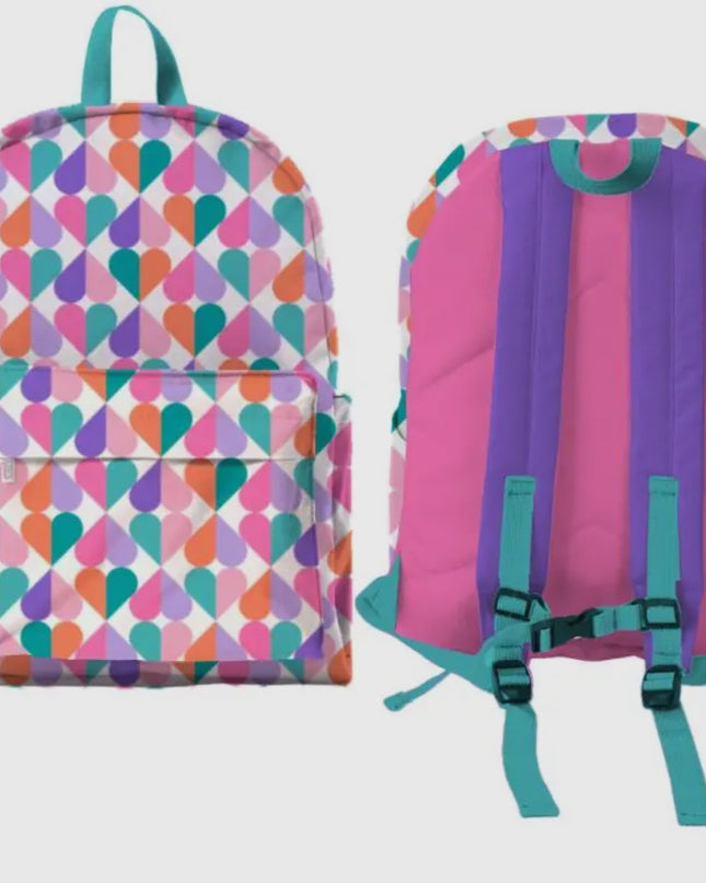 Sweet Heart Backpack + Lunchbox Combo