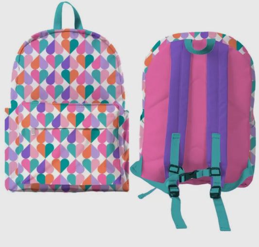 Sweet Heart Backpack + Lunchbox Combo