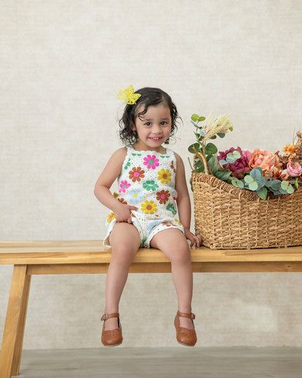 Summer Crochet Floral Set