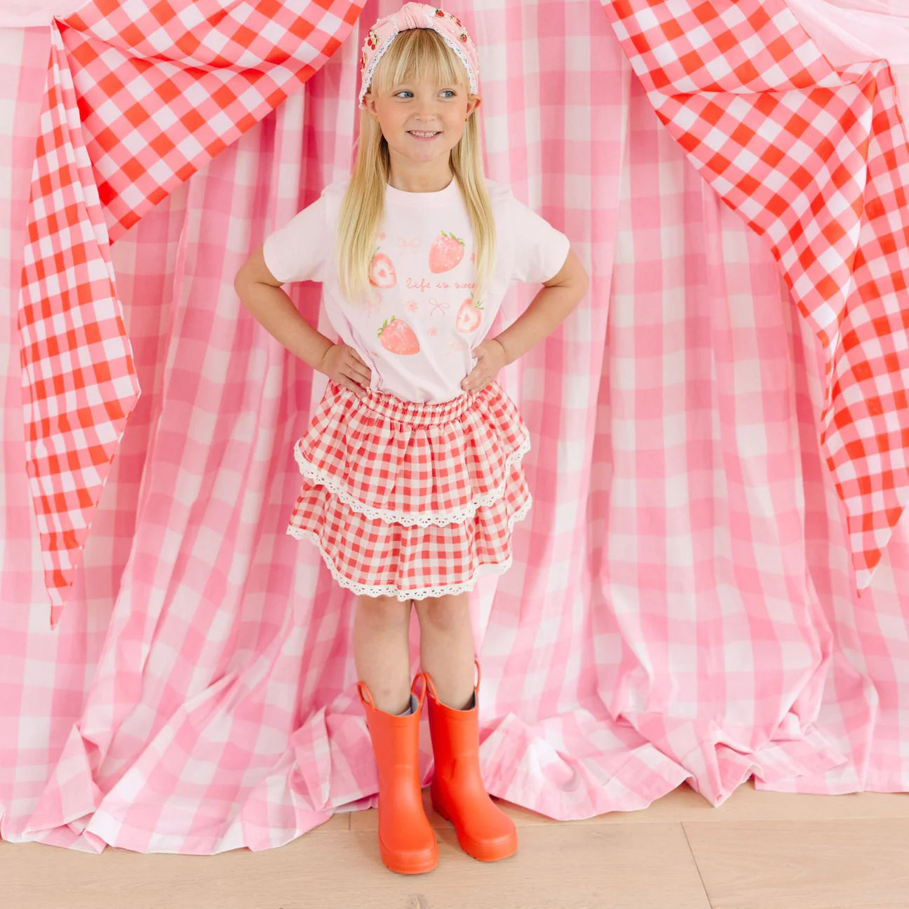 Life Is Sweet Strawberry Tee