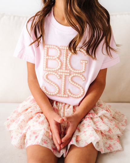Big Sis Pearl Patch T-Shirt