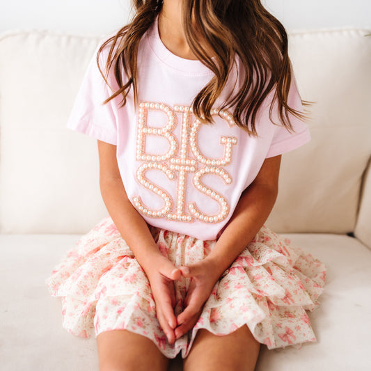 Big Sis Pearl Patch T-Shirt