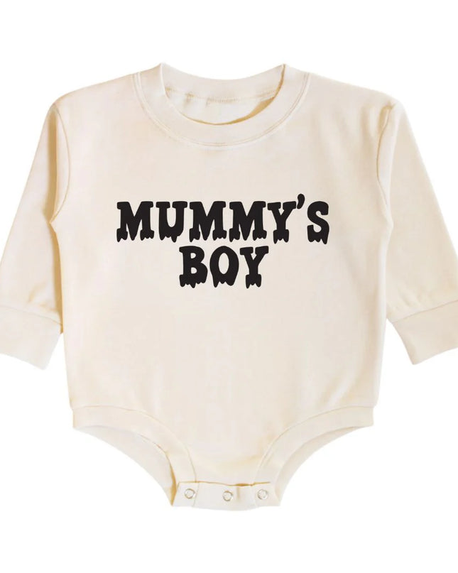 Mummy’s Boy Halloween Romper