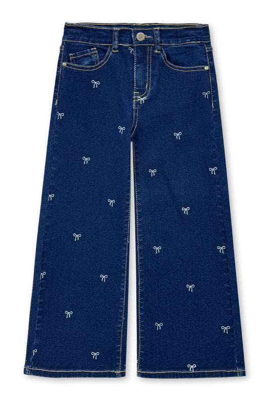 Toddler Wide Leg Denim Jeans | Indigo