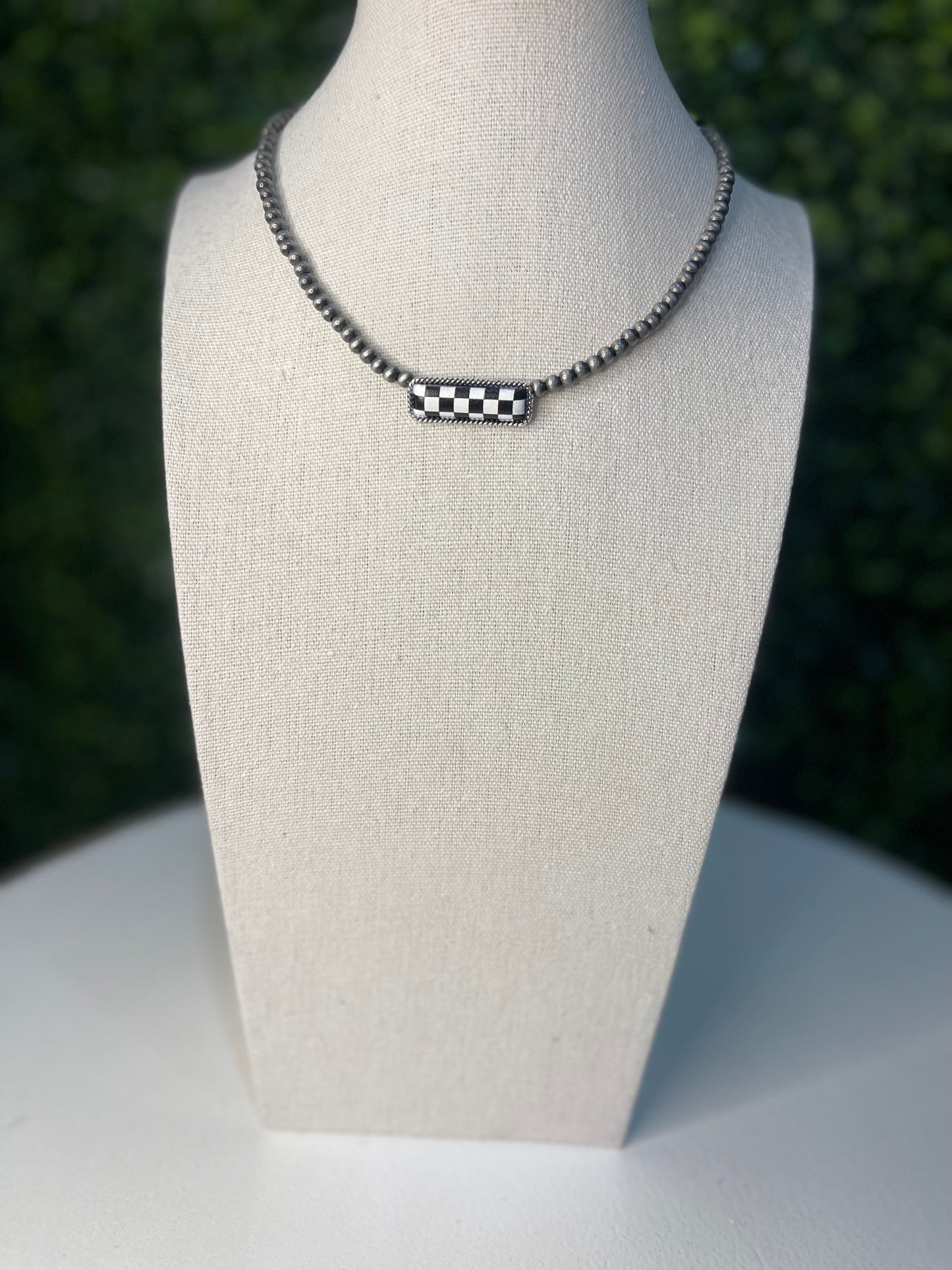 Western Checkered Choker