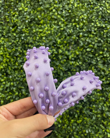 Lilac Pearl Headband