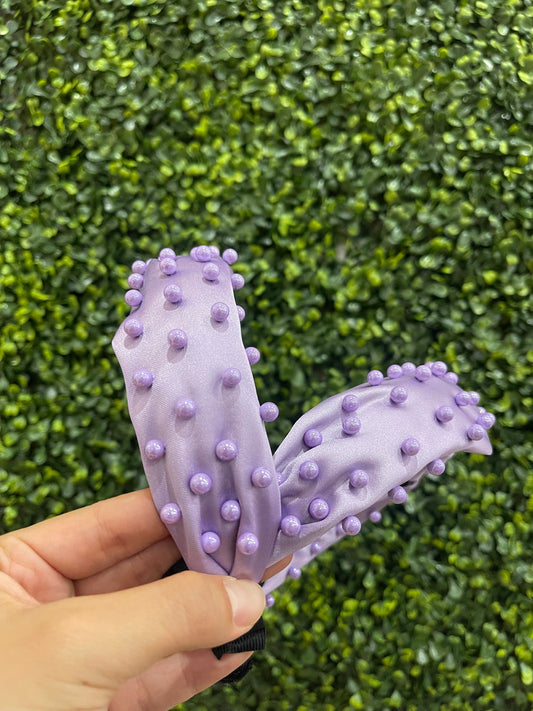 Lilac Pearl Headband