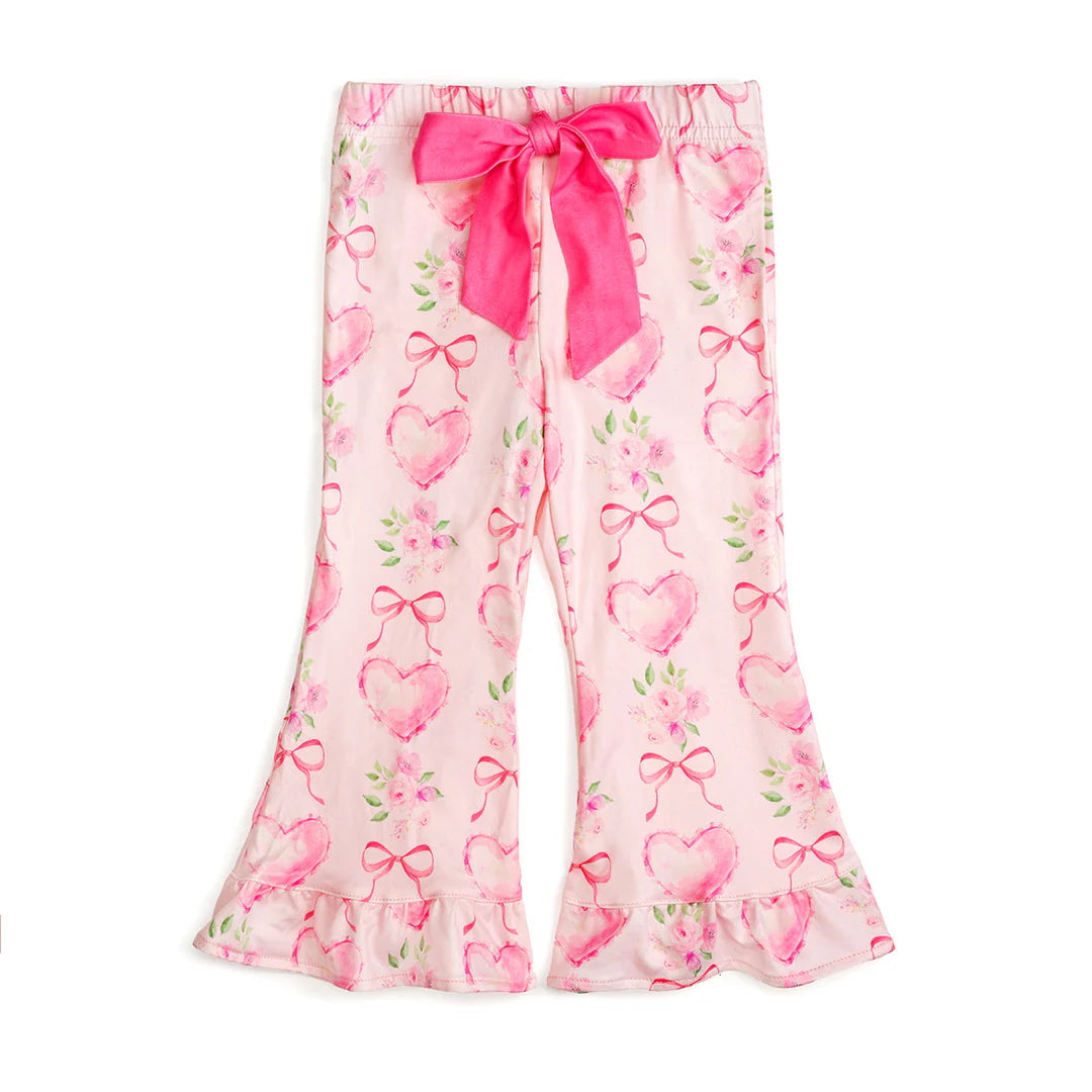 Heart Floral Trellis Valentine’s Day Lounge Set