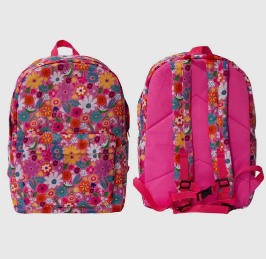 Fields Of Flowers Backpack + Lunchbox Combo
