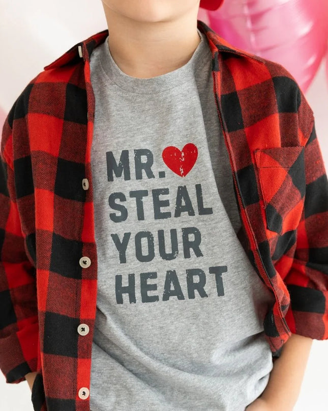 Mr. Steal Your Heart Short Sleeve Tee