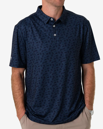 Men’s Performance Polo Stars & Stripes | Navy