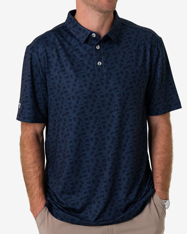 Men’s Performance Polo Stars & Stripes | Navy