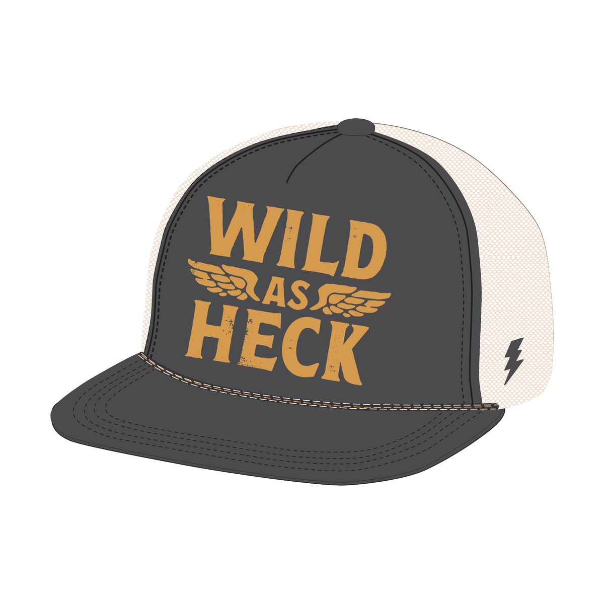 Wild As Heck Trucker Hat | Toddler