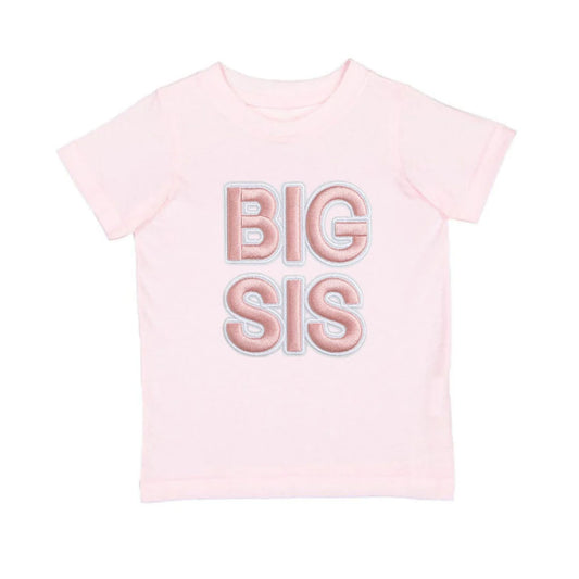 Big Sis Embroidered Patch T-Shirt