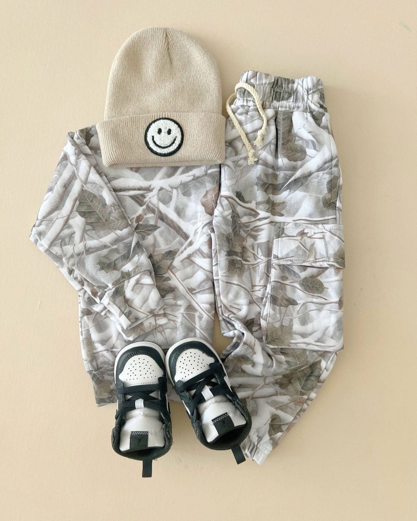 Camo Cargo Jogger Set