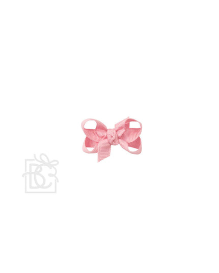 SIGNATURE GROSGRAIN BOW ON CLIP: 6.5" Jumbo - 2.25" Ribbon on Lg. Alligator Clip / BLACK