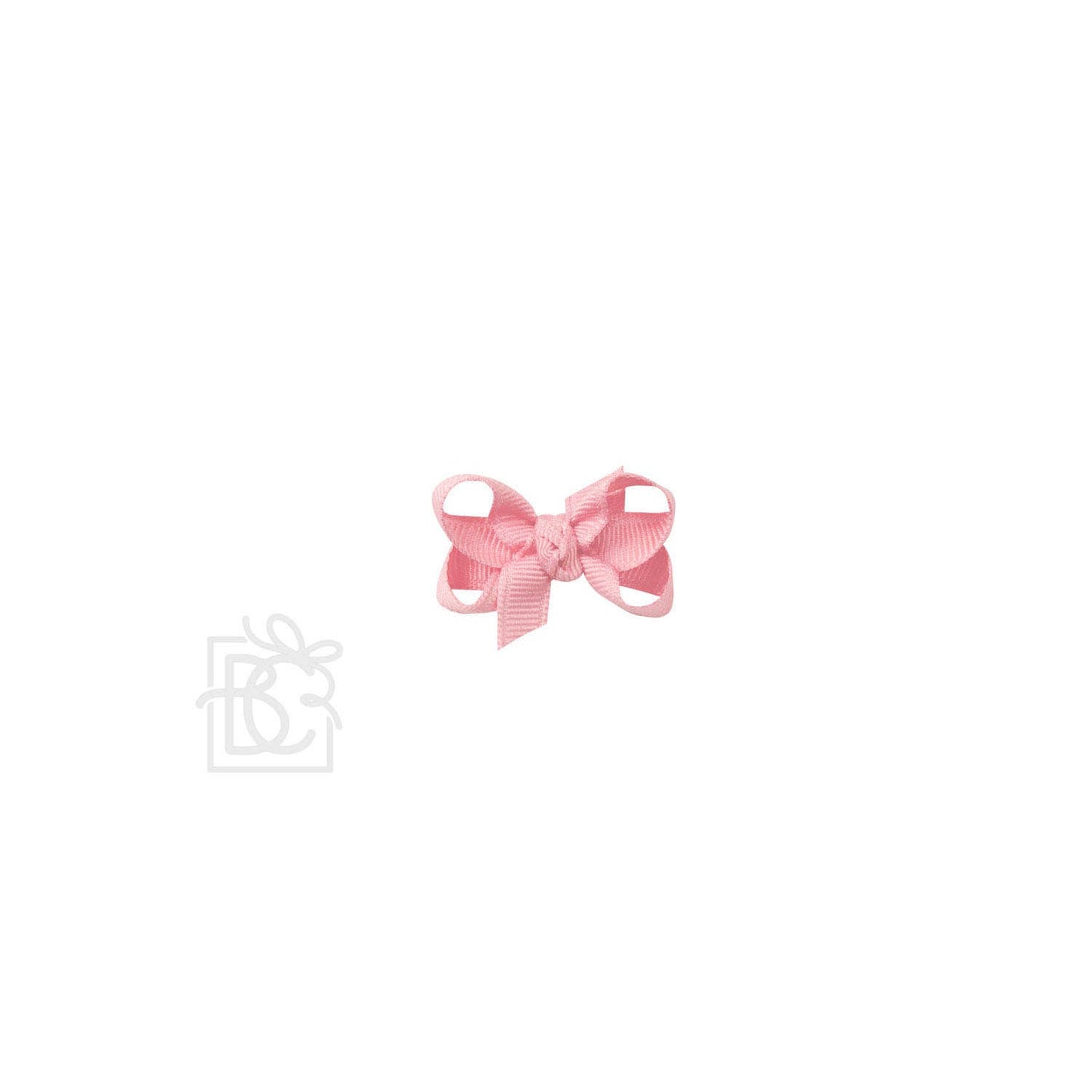 SIGNATURE GROSGRAIN BOW ON CLIP: 6.5" Jumbo - 2.25" Ribbon on Lg. Alligator Clip / PURPLE