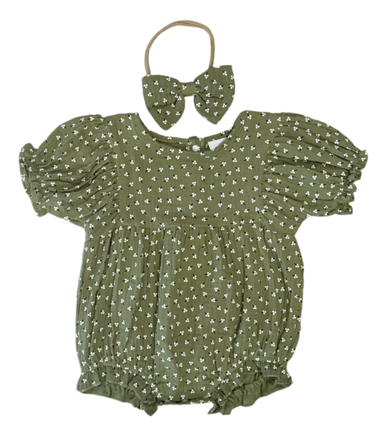 Josie Poppy Bubble Romper