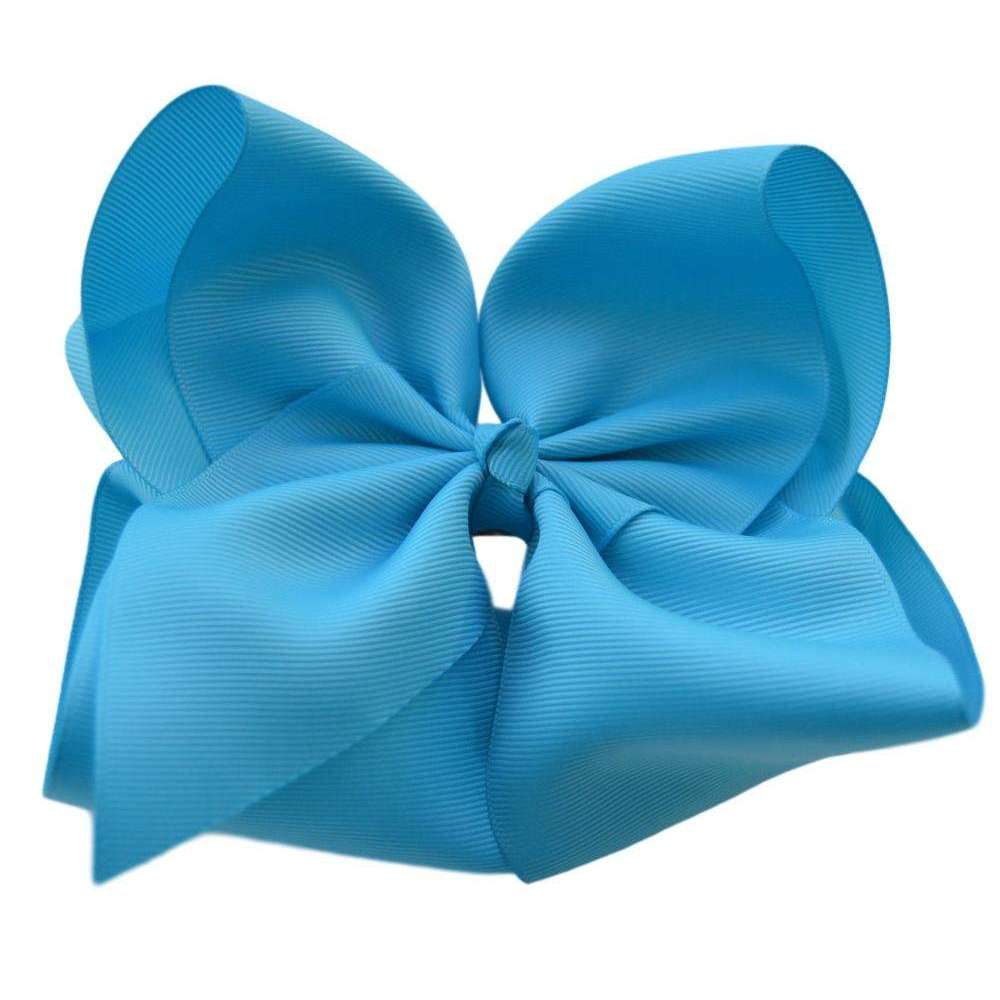 6” Solid Grosgrain Bow | Turquoise