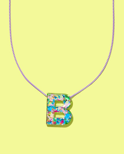 Letter Necklaces | Colorful Confetti