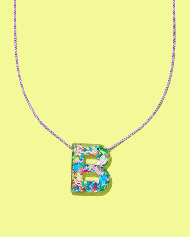 Letter Necklaces | Colorful Confetti