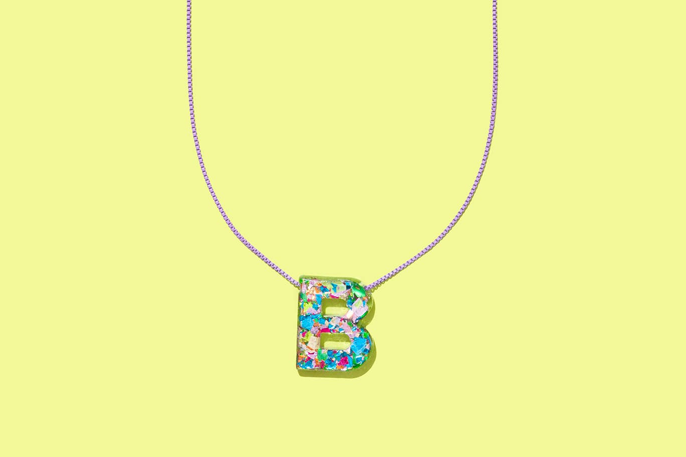 Letter Necklaces | Colorful Confetti