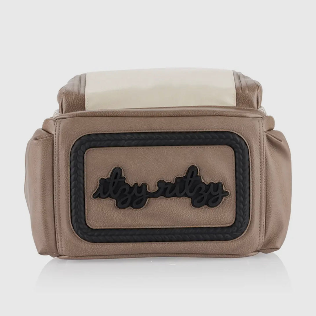Vanilla Latte Boss Plus Diaper Backpack
