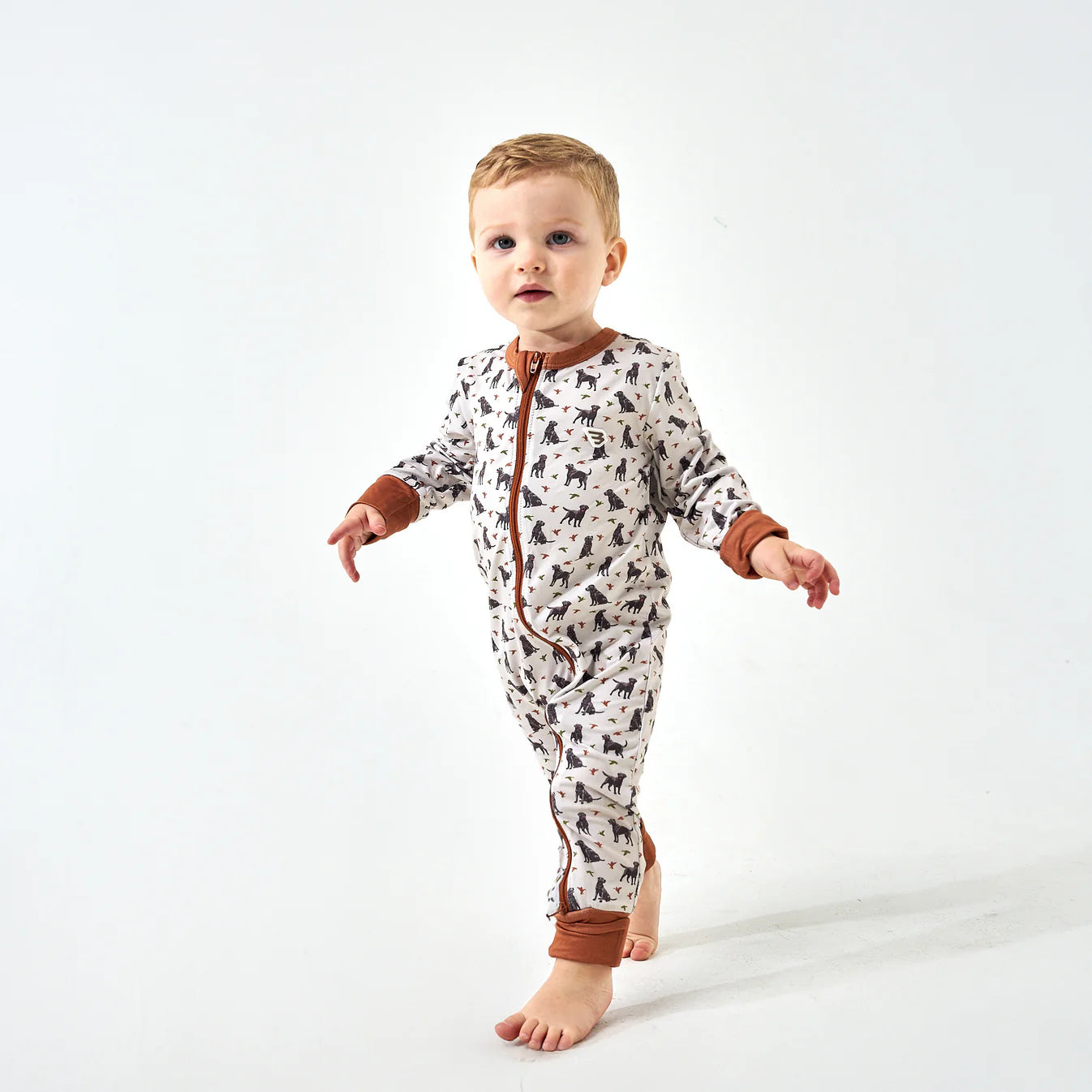 Ducks & Dogs | Baby Zip Up