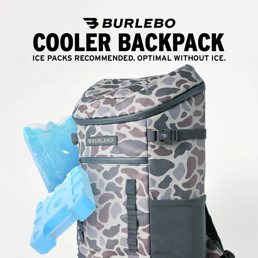 Burlebo Cooler Backpack | Classic Deer Camo