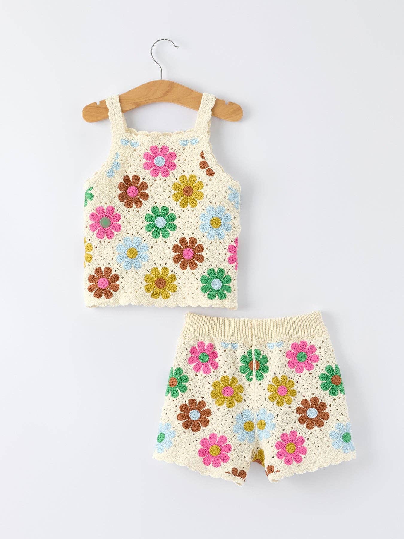Summer Crochet Floral Set