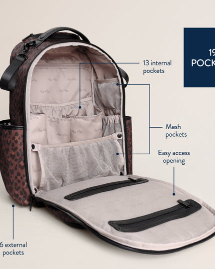 Leopard Boss Plus | Diaper Backpack