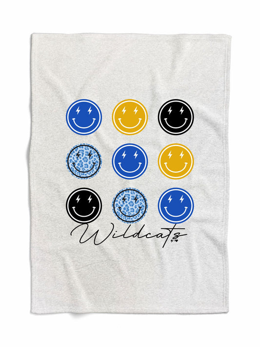 Wellman Wildcats Spirit Blanket RE-ORDER