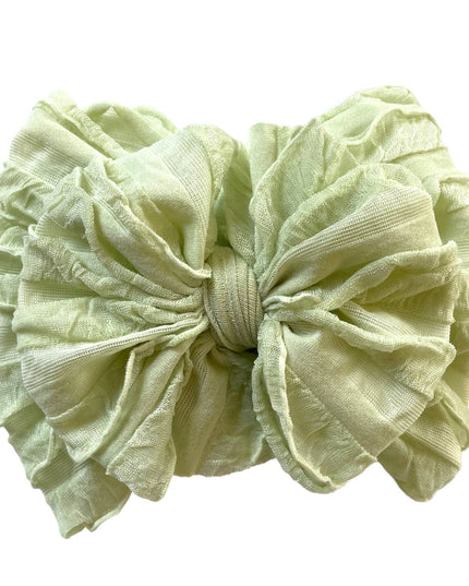 Honeydew Ruffled Headband