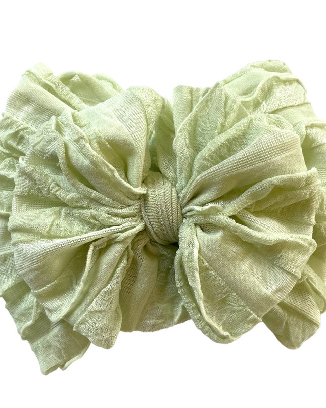 Honeydew Ruffled Headband