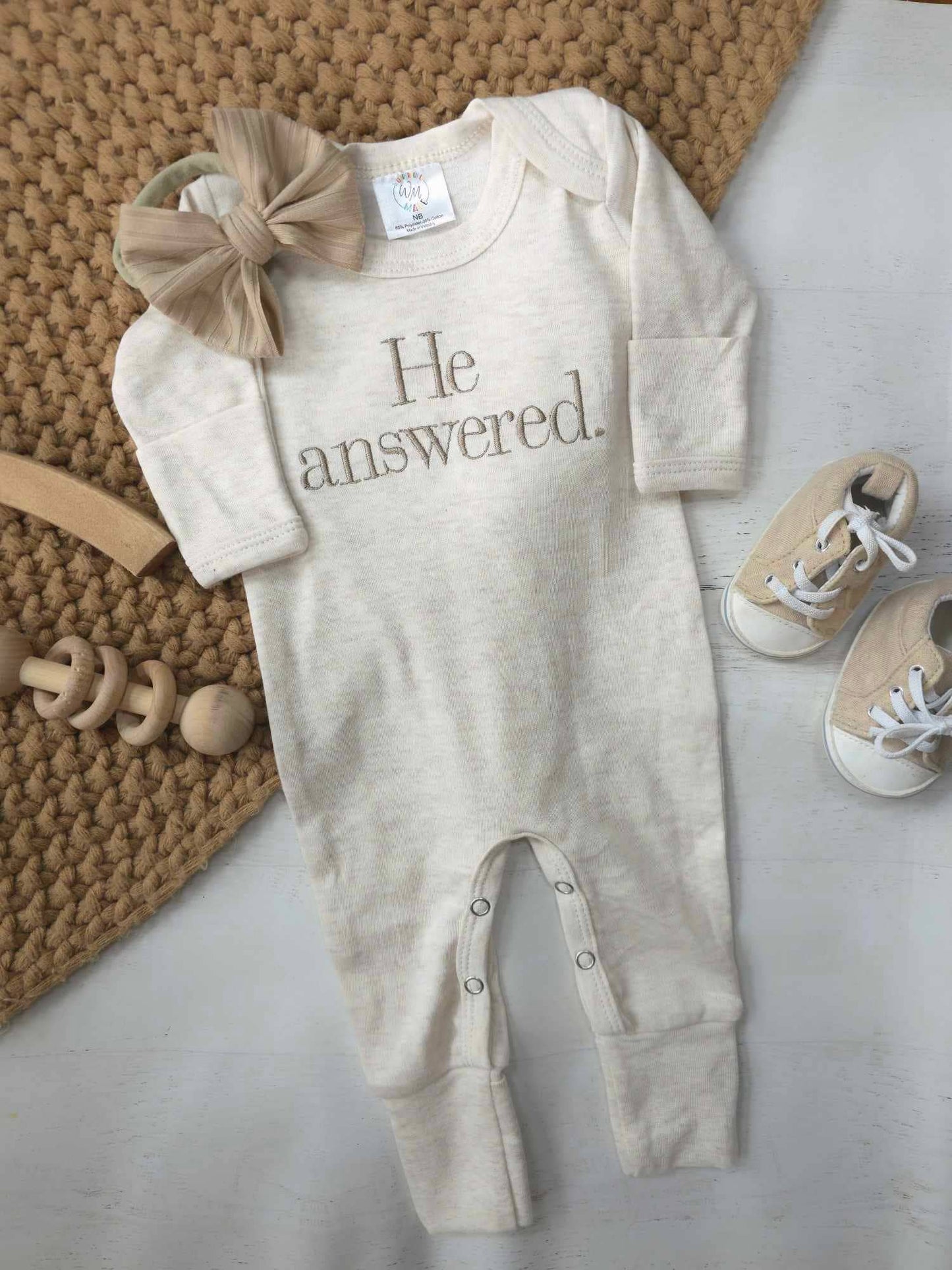 Baby Romper | He Answered