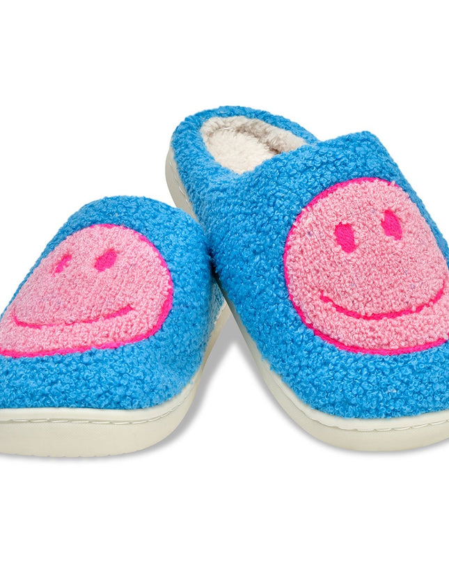 Pink & Blue Happy Slipper