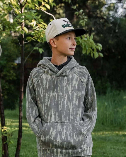 Youth Vintage Washed Hoodie | Midland Camo