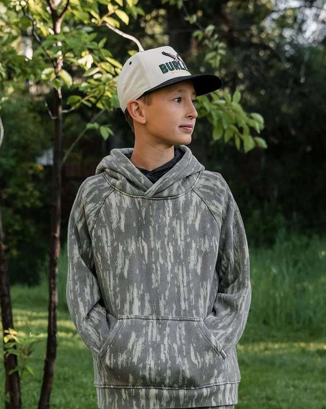 Youth Vintage Washed Hoodie | Midland Camo