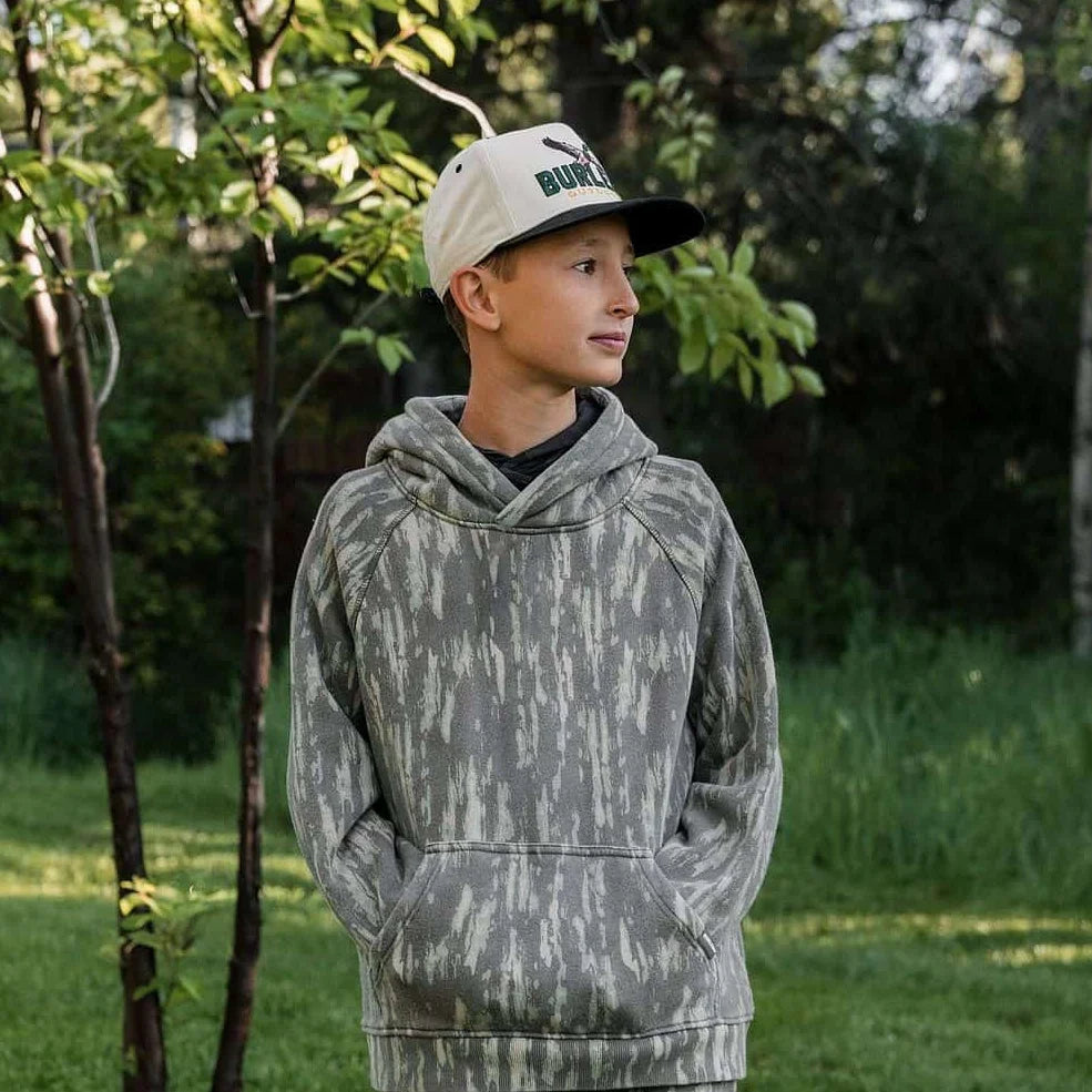 Youth Vintage Washed Hoodie | Midland Camo