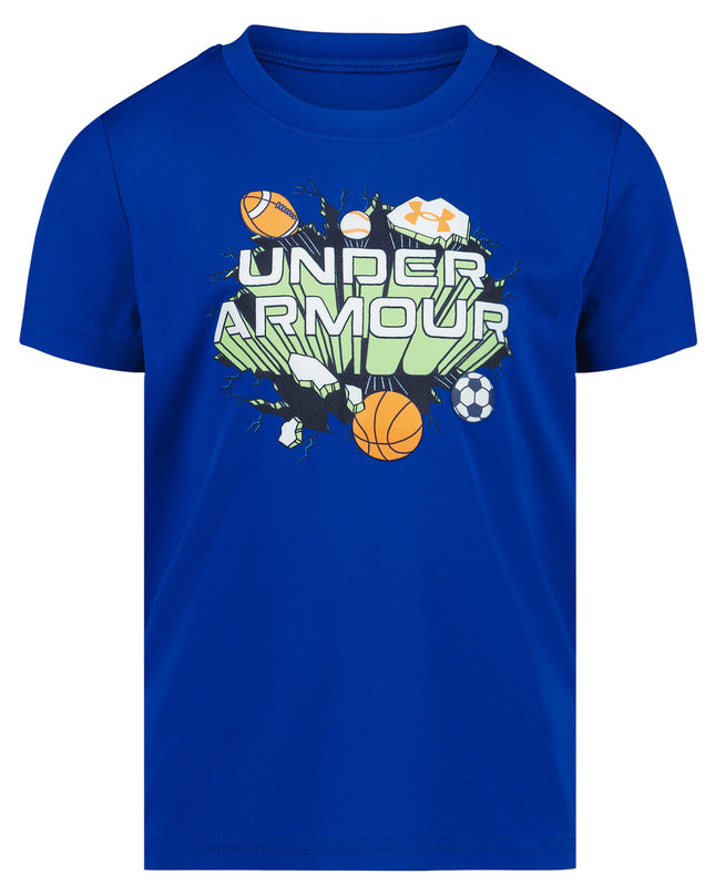 UA Sports Burst Tee | Royal Blue