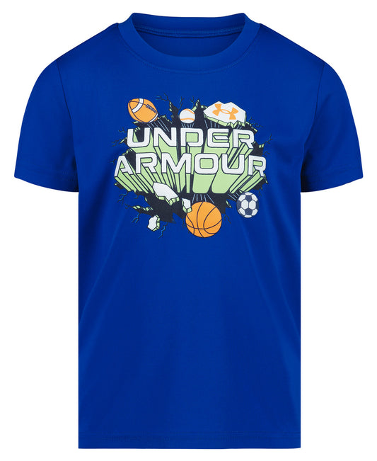 UA Sports Burst Tee | Royal Blue