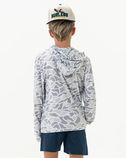 Performance Hoodie | White Camo