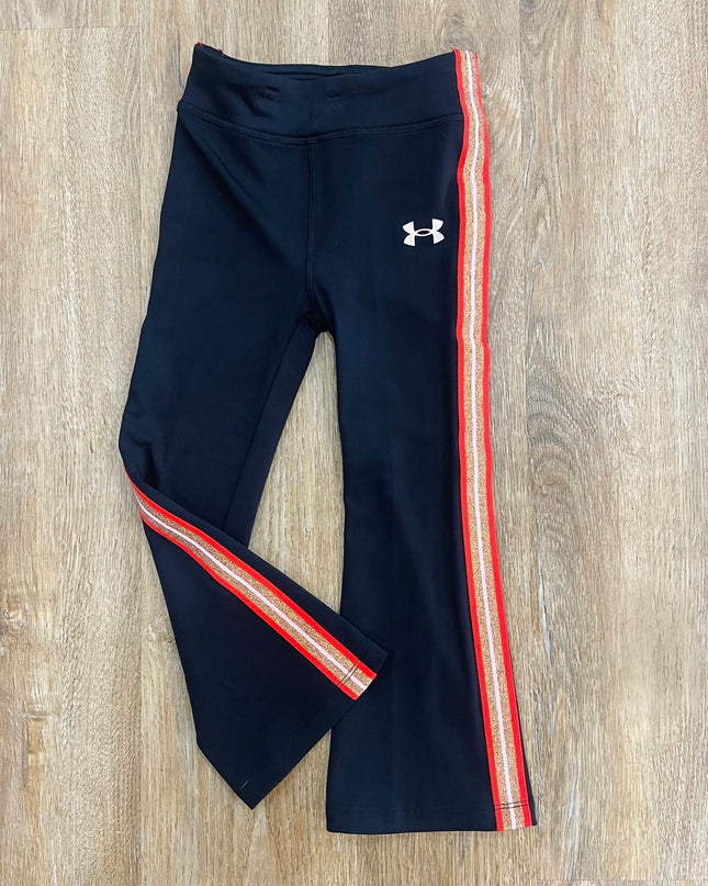 UA Taping Flare Pant | Black/Red