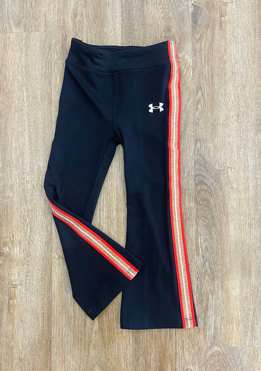 UA Taping Flare Pant | Black/Red